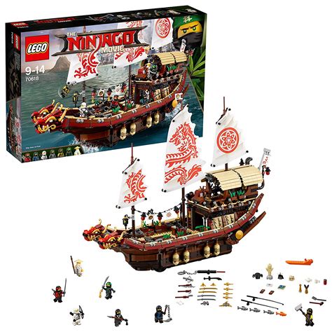 qg des ninjas bateau navire lego ninjago  monsieur jouet