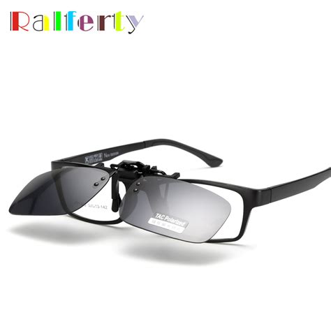 Ralferty Quality Polarized Clip On Sunglasses Men Sport Driving Night