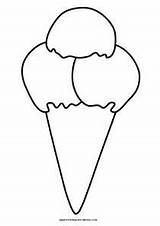 Ice Cream Cone Coloring Pages Snow Cones Printable Colouring Sundae Template Color Clipart Kids Print Getcolorings Templates Tessellations Wordpress Sheets sketch template