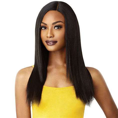 amazoncom outre lace front wig  daily wig hand tied lace part wig blake dr beauty