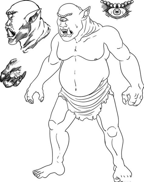 cyclops coloring pages  kids disney coloring pages