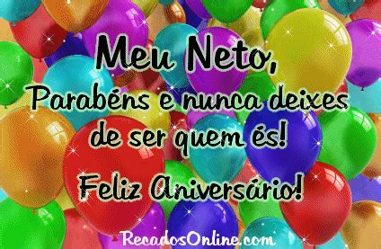 mensagens de aniversario  neto imagui
