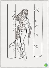 Elektra sketch template