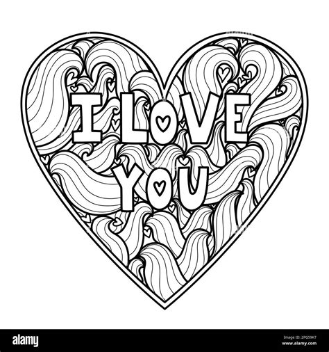 coloring page   heart
