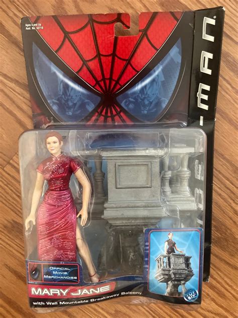 spider man official  merchandise mary jane action figure etsy