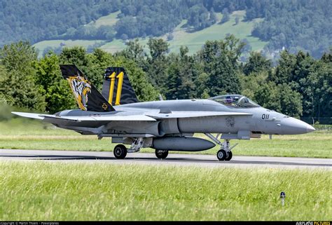 switzerland air force mcdonnell douglas fa  hornet  emmen photo id