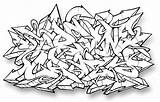 Graffiti Coloring Pages Crazy Life Alphabet Template sketch template