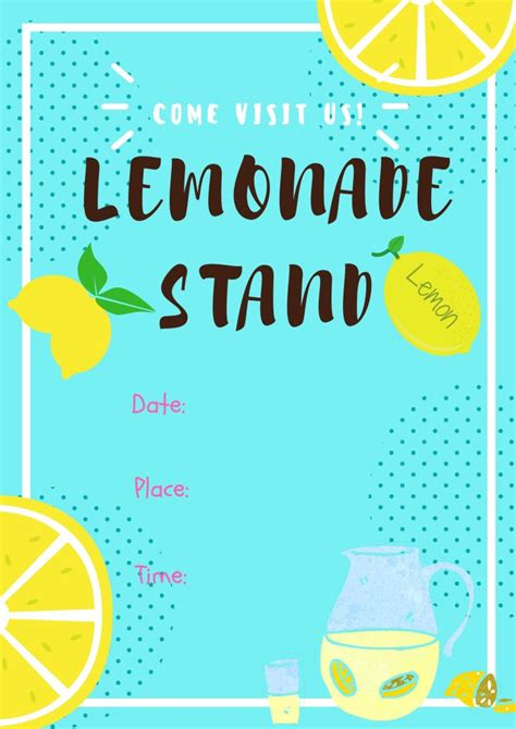 diy lemonade stand  super easy     printables signs