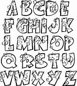 Alphabet Coloring Alphabets Letters Pages Colorthealphabet Fonts Lettering Font Party Time Visit sketch template