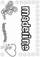 Coloring Madeline Simone Michele Marine Marines Pages Color Print Name Hellokids Online Drawings 62kb sketch template