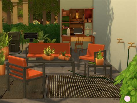 kern patio set by dot at tsr sims 4 updates