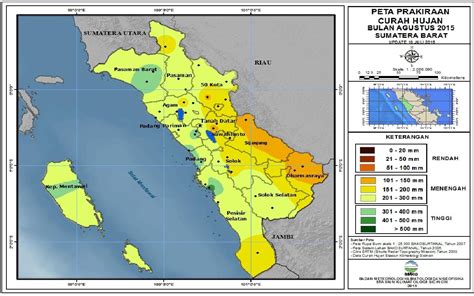 pusdalops pb provinsi sumatera barat potensi hujan  kebencanaan sumatera barat periode