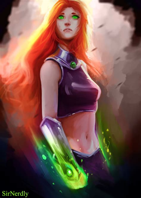 starfire by sirnerdly on deviantart