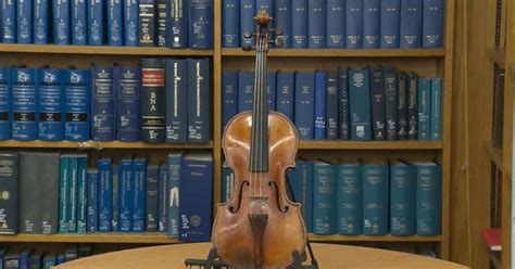 Stolen Stradivarius Violin Reclaimed Cbs News