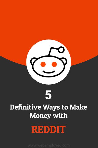 how to make money with reddit 5 definitive ways