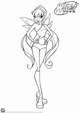 Winx Charmix Coloring sketch template