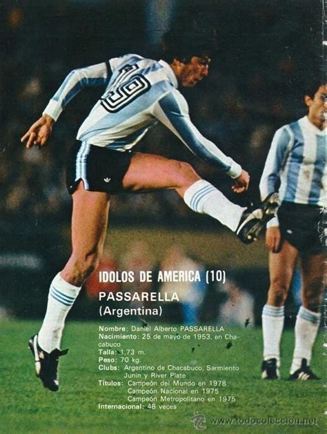 Daniel Passarella Of Argentina In 1978 Daniel Passarella Soccer