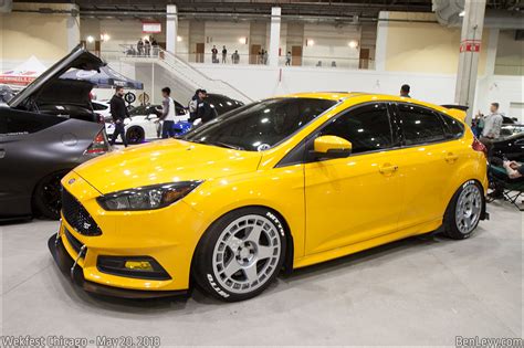 yellow ford focus st benlevycom