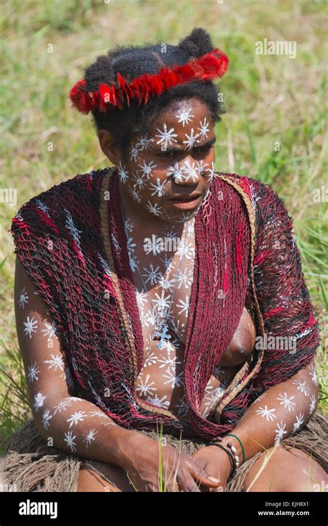 tribal woman papua  res stock photography  images alamy