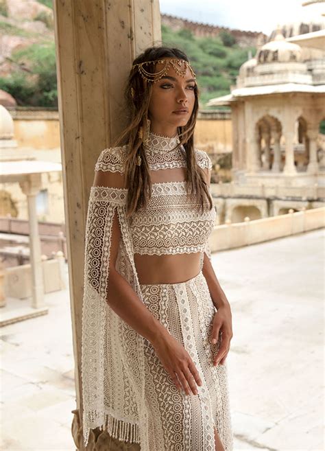 inspired by india lior charchy wedding dresses 2018