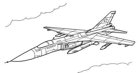 printable fighter jet coloring pages