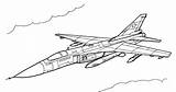Coloring Fighter Pages Aircraft Boys sketch template