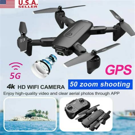 gps drone  pro  hd dual camera drones wifi fpv foldable rc quadcopter  picclick