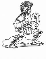 Romano Soldado Colorir Desenhar Roman Um Desenhos Tudodesenhos sketch template