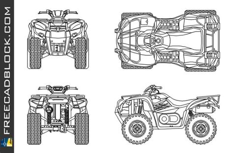 Quad Drawings Dwg Drawing Free Download In Autocad Platform 2007