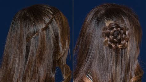 quick and easy half up braided hairstyles beautiful