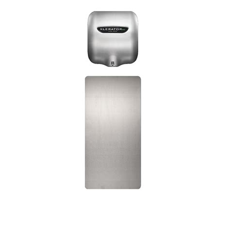 Xlerator Hand Dryer Wall Guard Stainless Steel — Allied Hand Dryer