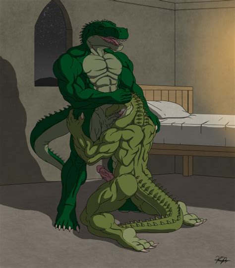 gay furry crocodile