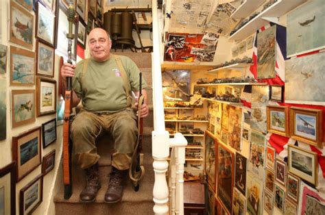 second world war fan has britain s largest collection of