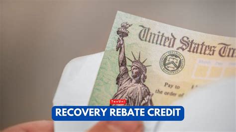 recovery rebate credit