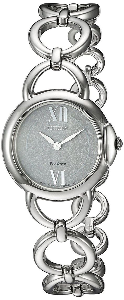 Citizen Women S Eco Drive Jolie Quartz Stainless Steel Dress Watch