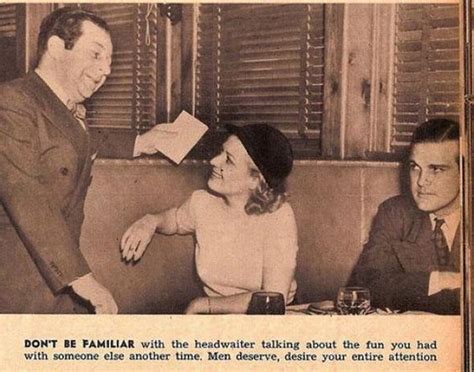 vintage everyday 13 hilarious and sexist dating tips for single women from 1938