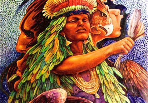 el club del arte latino pinturas indigenas oleo