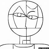 Klee Paul Coloring Senecio Pages Painting Arte Famous Color Master Kandinsky Thecolor Painter Google Es Ausmalbilder Malvorlagen Di Para Da sketch template