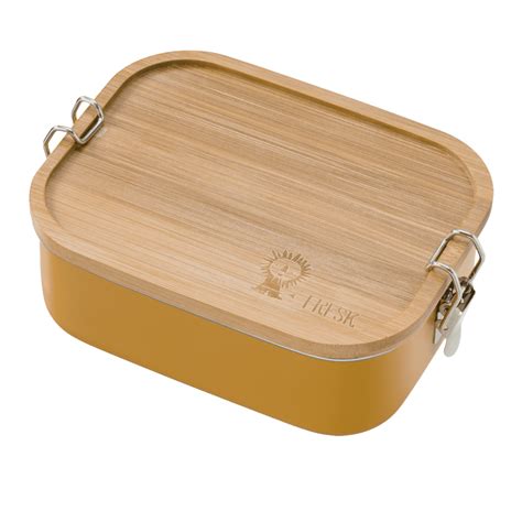 fresk lunchbox uni amber gold leeuw houten aap