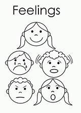 Emotions Worksheets Kajal sketch template