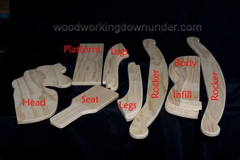 woodwork printable rocking horse plans  plans