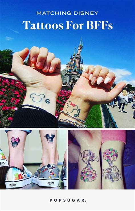 Looking To Get Matching Tattoos With Your Bff These Disney Ideas Are