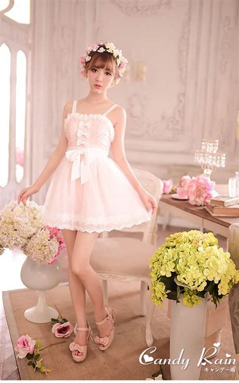 sweet pink bow princess lace dress pink girly and everything nice pinterest girly dresses