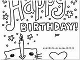 Birthday Happy Aunt Coloring Pages Getcolorings Color Getdrawings Printable sketch template