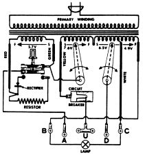 lionel  transformer wiring diagram lionel postwar  transformer youtube