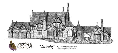 calderby cottage  samuel hackwell  storybook homes storybook house plan stone