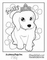 Puppy Frecklebox Girls Puppies sketch template