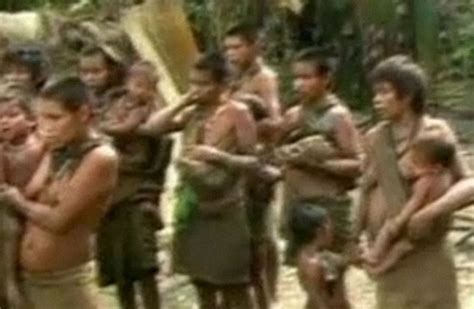 seen for the first time the indian tribe lost in the heart of the amazon jungle daily mail online