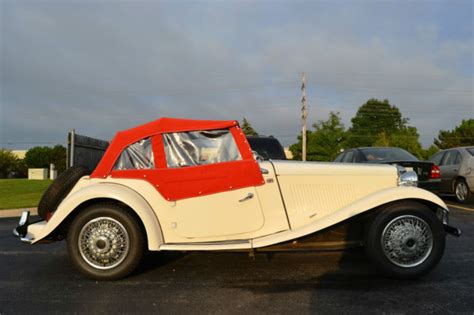 1952 Mg Td Convertible Classic Kit Car For Sale Mg T