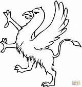 Coloring Pages Phoenix Griffin Colouring Gryphon Drawing Baby Printable Color Hercules Easy Animals Potter Harry Peter Bird Logo Mythology Greek sketch template